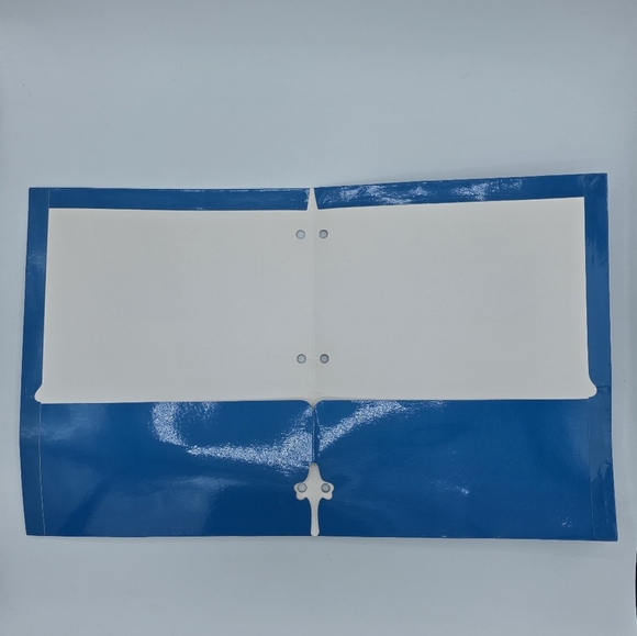 Vintage 2001 Claire's Natural Boy Band Blue Duotang Folder VERY RARE! - Picture 6 of 6